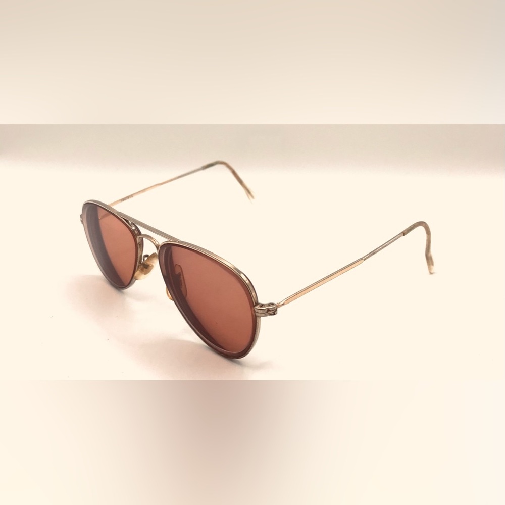 Vintage Jan 214 Gold Pilot Sunglasses Frames Only